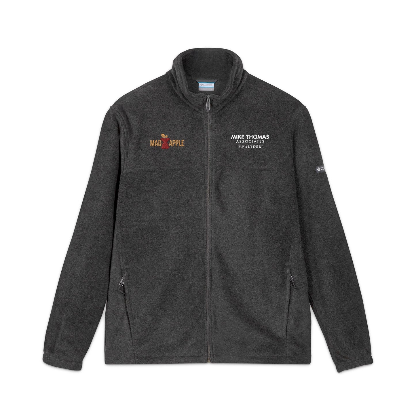 Columbia Cozy Unisex Fleece Jacket | Custom Embroidered | Perfect for Outdoor Activities, Winter Wear, Travel Gear - Mad Apple