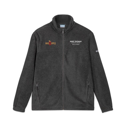 Columbia Cozy Unisex Fleece Jacket | Custom Embroidered | Perfect for Outdoor Activities, Winter Wear, Travel Gear - Mad Apple