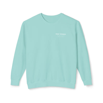 Unisex 100% Ring-Spun Cotton Lightweight Crewneck Sweatshirt