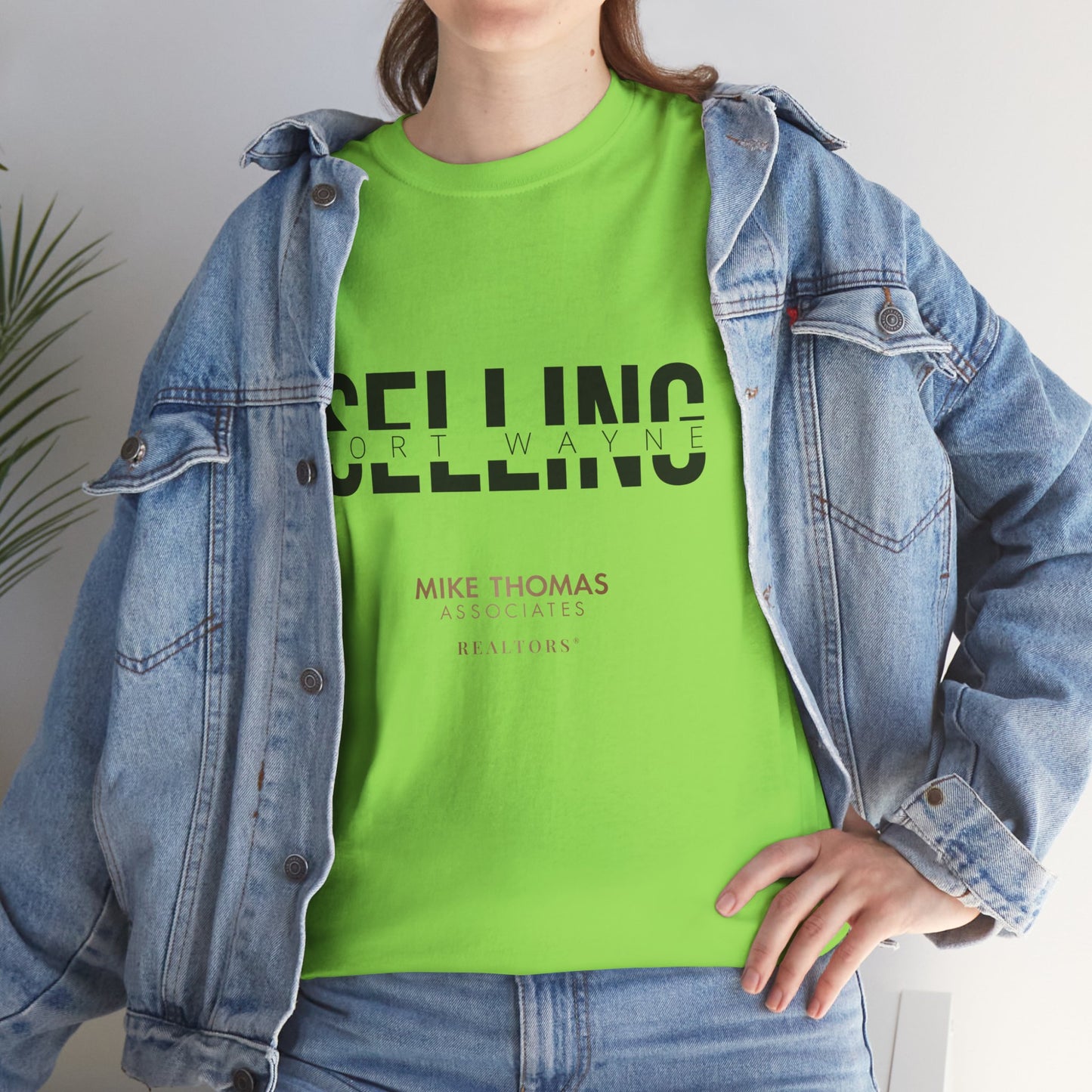 Unisex Heavy Cotton Tee - Selling Fort Wayne Design - Indiana Home Match