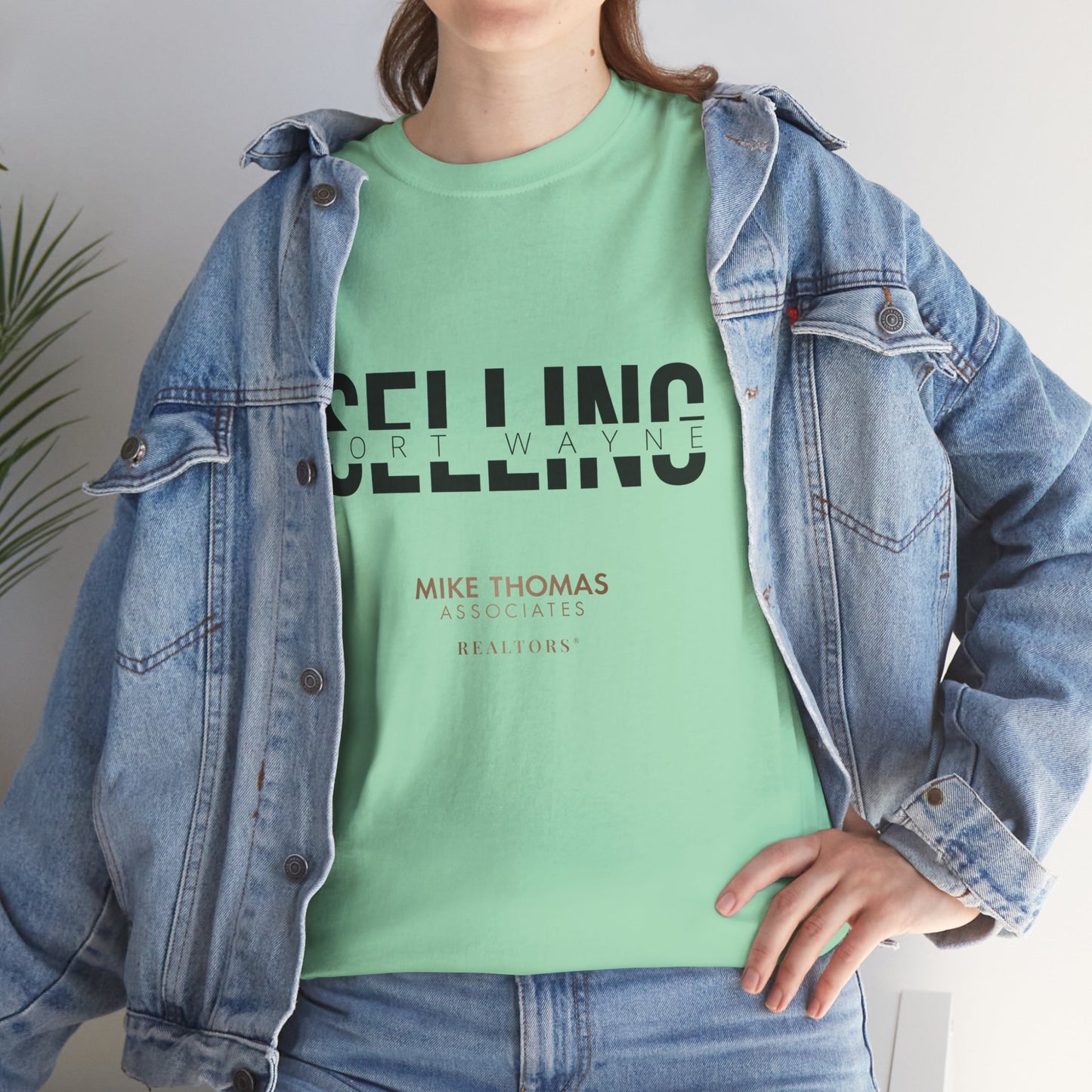 Unisex Heavy Cotton Tee - Selling Fort Wayne Design - Indiana Home Match
