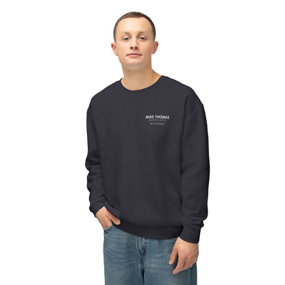Unisex 100% Ring-Spun Cotton Lightweight Crewneck Sweatshirt