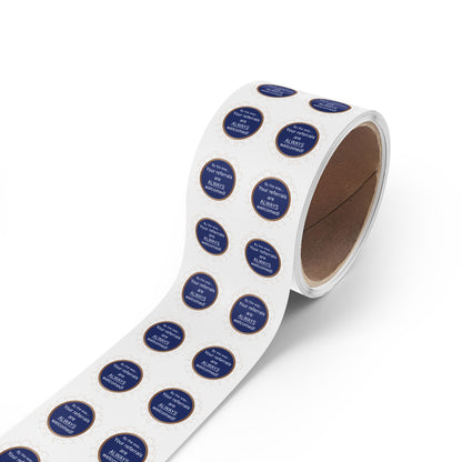 Custom Round Sticker Labels for Referrals, Business Branding Stickers, Reward Stickers, Marketing Labels, Personalized Labels