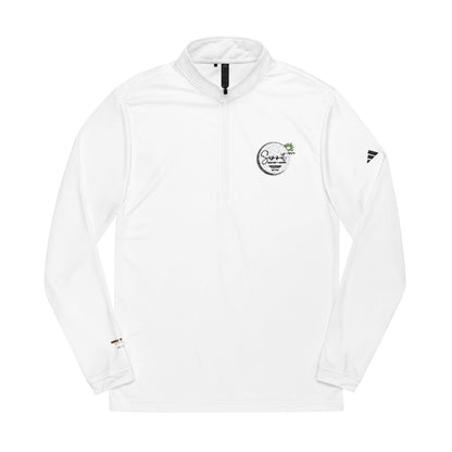 Custom Embroidered adidas® Quarter-Zip Pullover with Team Logos - Summit Property Group