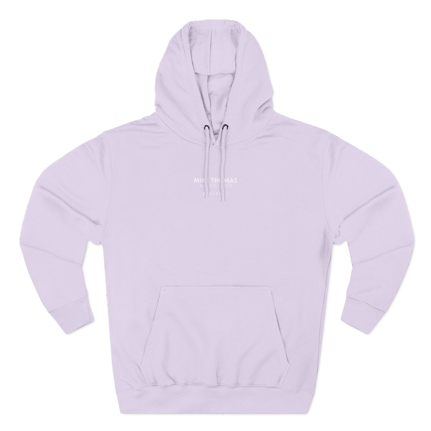 Unisex Cozy Minimalist Hoodie with multiple colors and Mike Thomas logo
