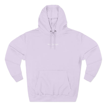Unisex Cozy Minimalist Hoodie with multiple colors and Mike Thomas logo