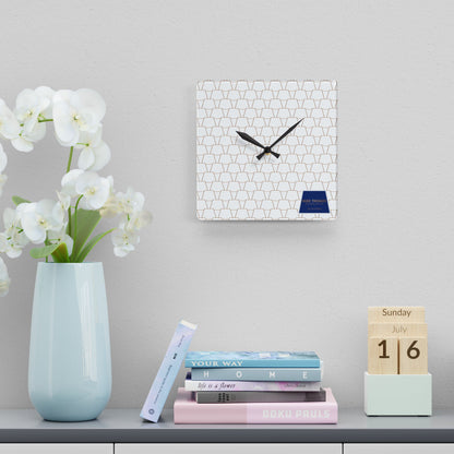 Stylish Acrylic Wall Clock, Modern Home Decor, Minimalist Wall Art, Unique Gift for Housewarming, Elegant Timepiece