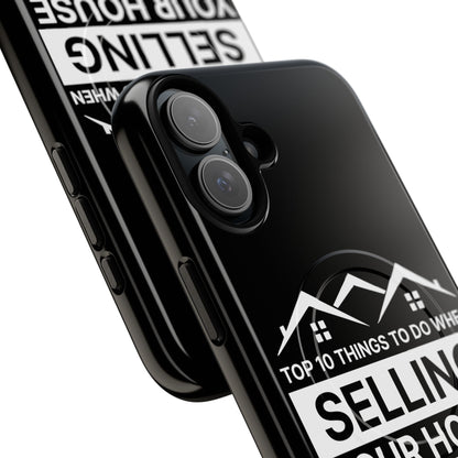 Professional Magnetic Case with Slogan Top 10 Things to Do When Selling