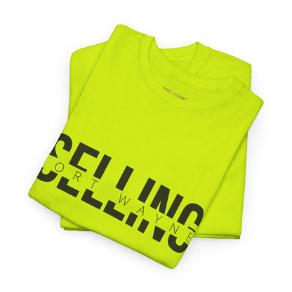 Unisex Heavy Cotton Tee - Selling Fort Wayne Design - Indiana Home Match