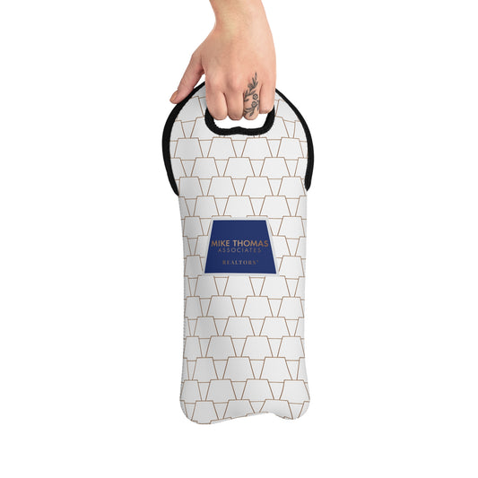 Chic Geometric Wine Tote Bag - Perfect for Wine Lovers & Gifting