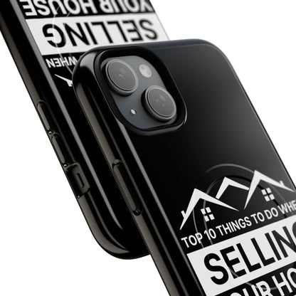 Professional Magnetic Case with Slogan Top 10 Things to Do When Selling