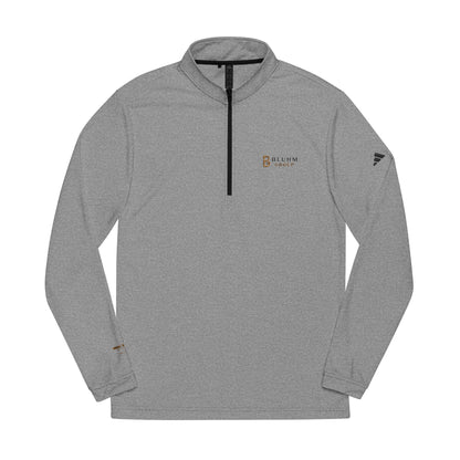 Custom Embroidered adidas® Quarter-Zip Pullover with Team Logos - Bluhm Group