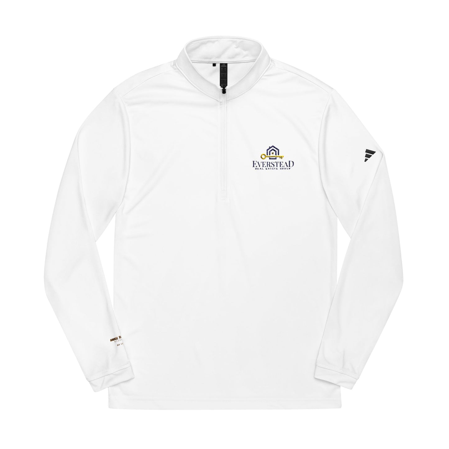 Custom Embroidered adidas® Quarter-Zip Pullover with Team Logos - Everstead