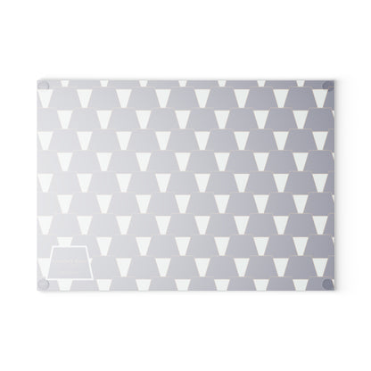 Stylish Glass Cutting Board - Modern Kitchen Decor, Gift for Chefs, Housewarming, Wedding, Minimalist Design