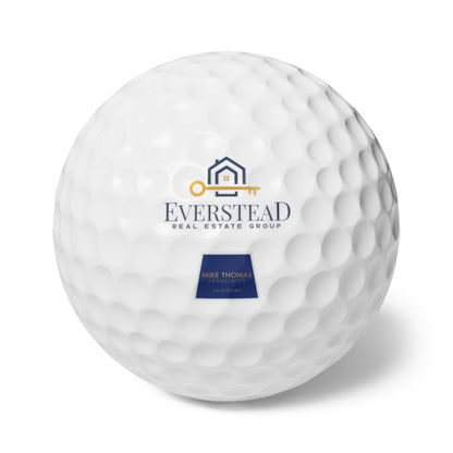 Personalized Golf Balls - 6 Pack with Everstead Group & MTA Trapezoid Logo | Perfect Gift for Golf Enthusiasts
