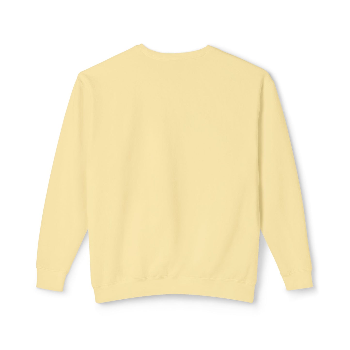 Unisex 100% Ring-Spun Cotton Lightweight Crewneck Sweatshirt